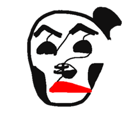 Hiragana Samurai sticker #14045618