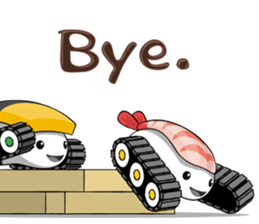 Sushi Tank-1(English) sticker #14045710