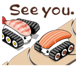 Sushi Tank-1(English) sticker #14045711