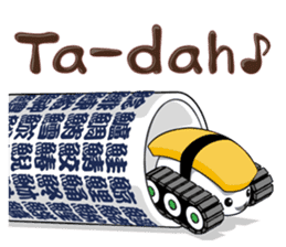 Sushi Tank-1(English) sticker #14045713