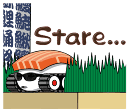 Sushi Tank-1(English) sticker #14045714