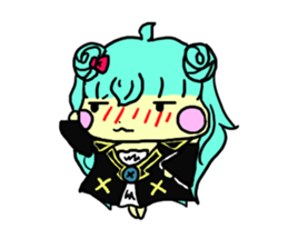 So sweet! Spoiled girl sticker #14045745