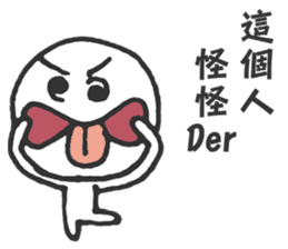 The Big Head Man sticker #14046767