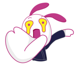 Genki usagi, Kendo rabbit 3 sticker #14046936