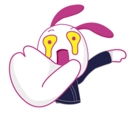 Genki usagi, Kendo rabbit 3 sticker #14046936