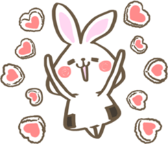 Rice ball Rabbit sticker #14046966