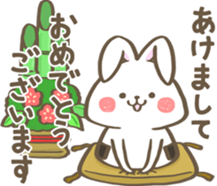 Rice ball Rabbit sticker #14046971