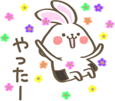 Rice ball Rabbit sticker #14046979
