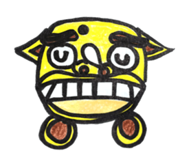 The time of a seesaw sticker #14047227