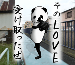 a man called PANDA soto sticker #14047363