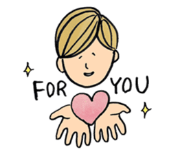 Yasamura Yasashi no Yasashii Stickers sticker #14047470