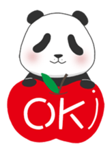 Panda Yuan-Zai - Day By Day sticker #14047596