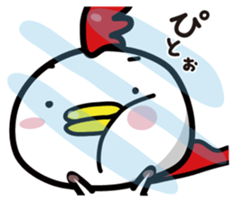 Chicken Heart Mask(2) sticker #14047824