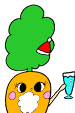 A Christmas Carrot sticker #14047857
