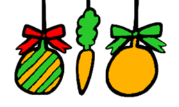 A Christmas Carrot sticker #14047861