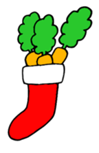 A Christmas Carrot sticker #14047867