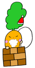 A Christmas Carrot sticker #14047877