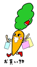 A Christmas Carrot sticker #14047882