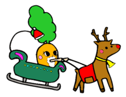 A Christmas Carrot sticker #14047884