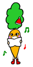 A Christmas Carrot sticker #14047886