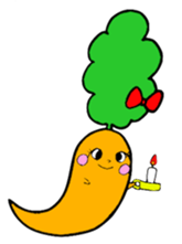 A Christmas Carrot sticker #14047887