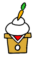 A Christmas Carrot sticker #14047893