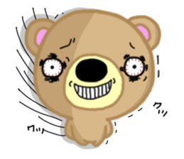 Reaction ver.1. Brown bear Sugar. sticker #14047844
