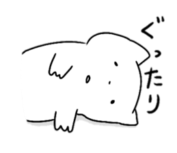 A fearfully loose cat sticker #14048052