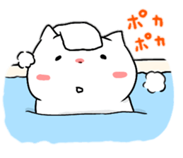 A fearfully loose cat sticker #14048070