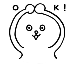 Flower cat Sticker sticker #14048529