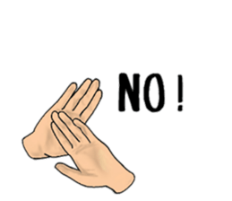 Stickers of the hand 3 sticker #14048827