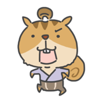 yuru yuru Tamias 2 sticker #14049008