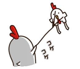 The Chicken's Sticker 5 sticker #14049344