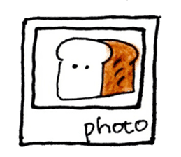 Soft and fluffy bread 3 sticker #14049625
