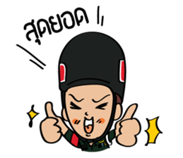 Thai Army Military Police sticker #14049823