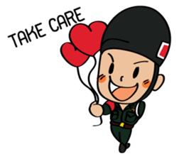 Thai Army Military Police sticker #14049829