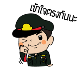 Thai Army Military Police sticker #14049853