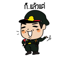 Thai Army Military Police sticker #14049860