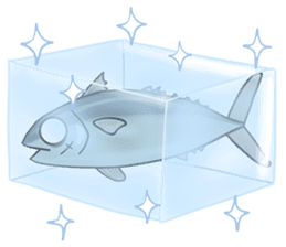 PLATOOZA : YAKUZA TUNA FISH sticker #14049980