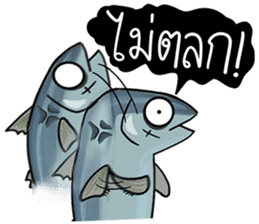 PLATOOZA : YAKUZA TUNA FISH sticker #14049982