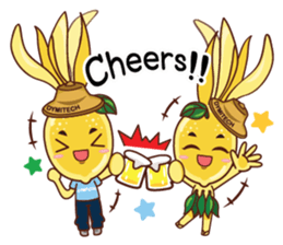 Mr. & Mrs. Jumpee sticker #14050153