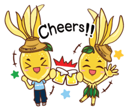 Mr. & Mrs. Jumpee sticker #14050153