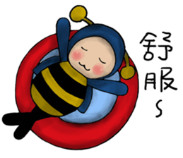 Honey Honey Bee_3 sticker #14050603