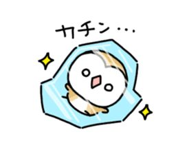 Mamefuku of barn owl7 sticker #14050916