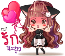 Biscuit 's girl sticker #14050998