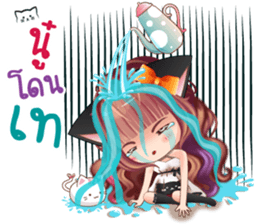 Biscuit 's girl sticker #14051024