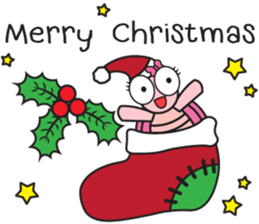 Pink Turtle : Happy New Year sticker #14051350