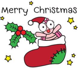 Pink Turtle : Happy New Year sticker #14051350