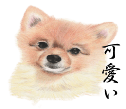 Realistic dog4 sticker #14051951