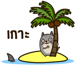 Salid This Funny Cat sticker #14051982